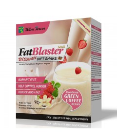 Fatblaster Diät-Shake,Mahlzeitenersatz zur Gewichtsabnahme,Erdbeergeschmack